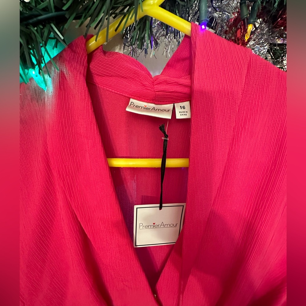 Pink premier Amour mini dress